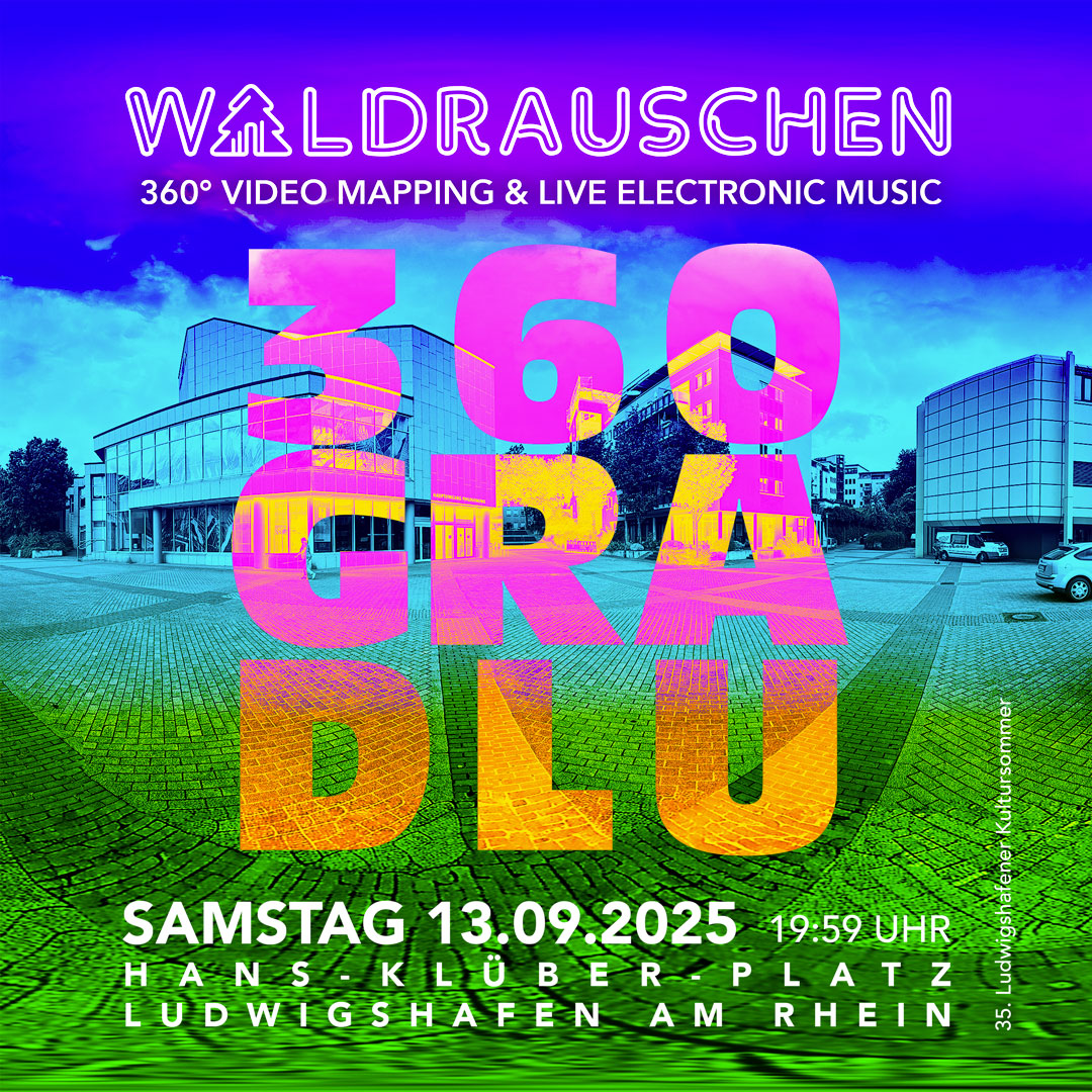 360 GRAD LU Audiovisuelles Erlebnis mit 360 Grad Projektion, Live Musik und Performance