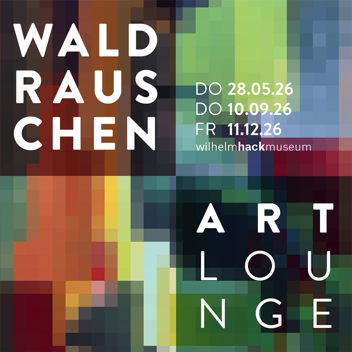 WALDRAUSCHEN ART Lounge Termine 2026